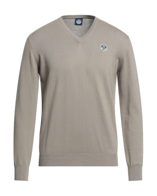 North Sails Gray Sweater for men