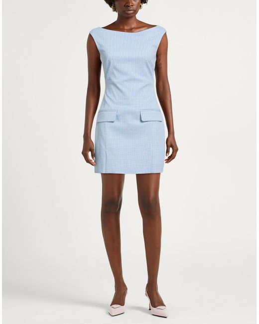 Staud Blue Mini Dresses