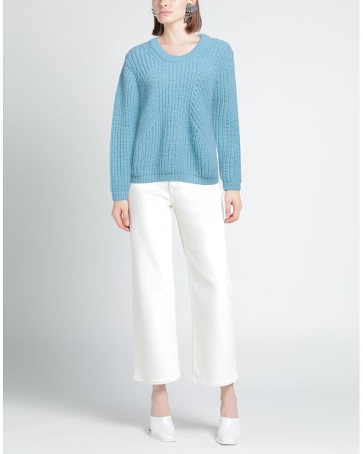 Closed Blue Pullover