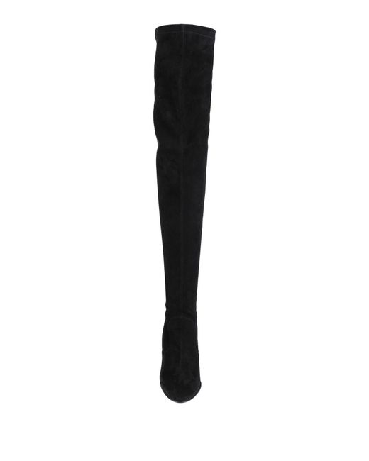 Le Silla Black Boot Soft Leather