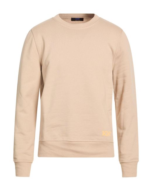 Kiton Natural Sweatshirt Cotton, Elastane for men