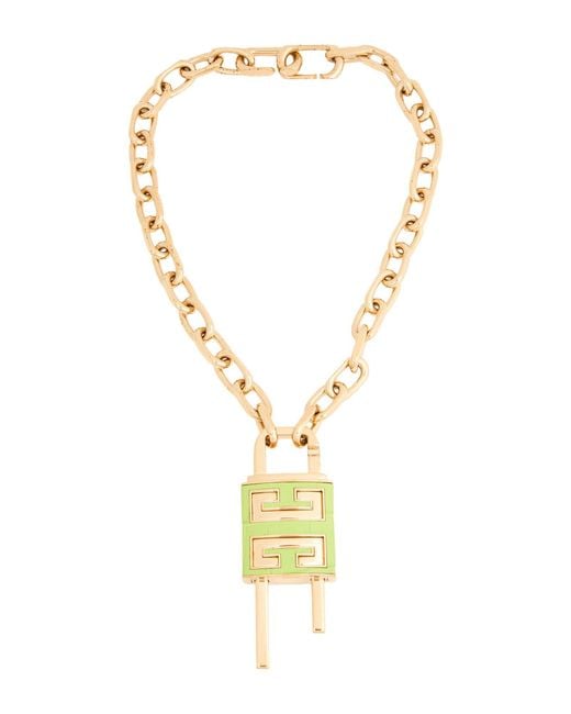 Givenchy Metallic Necklace Brass