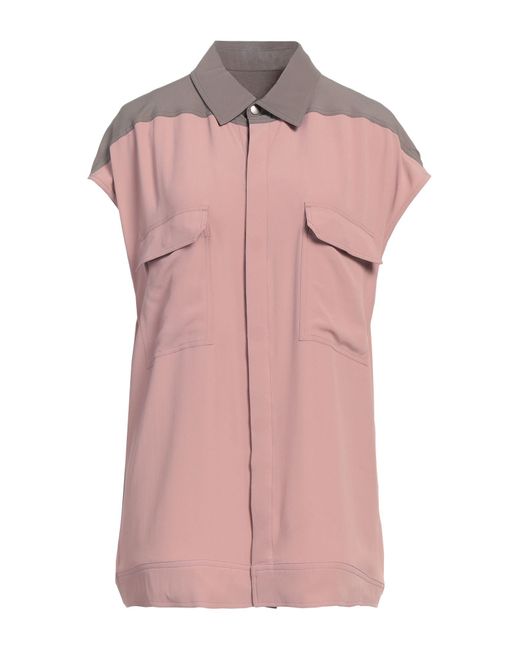 Camisa Rick Owens de color Pink