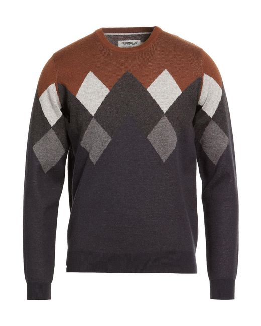 Fred Mello Black Jumper for men