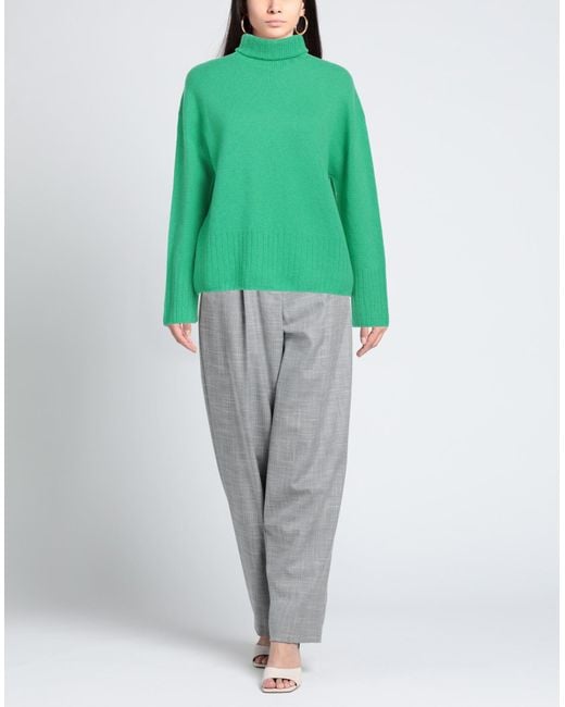 Aragona Green Turtleneck
