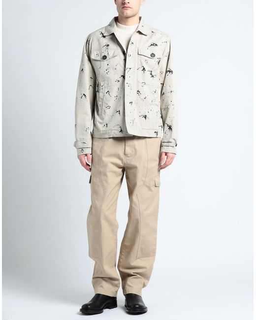 DSquared² Natural Jacket Cotton for men