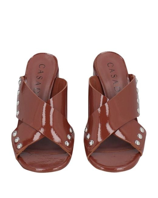 Casadei Brown Sandals