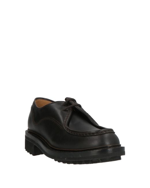 Church's Black Lace-Up Shoes Leather for men