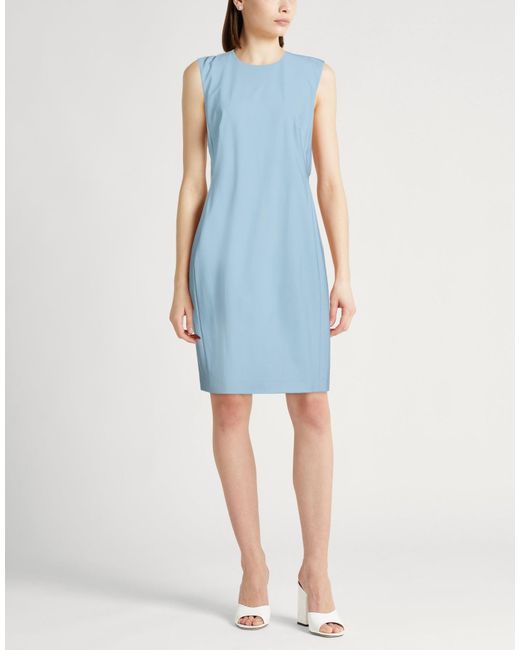 Theory Blue Mini Dress