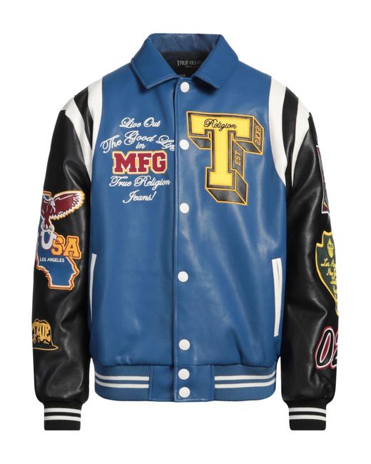 True Religion Blue Jacket for men