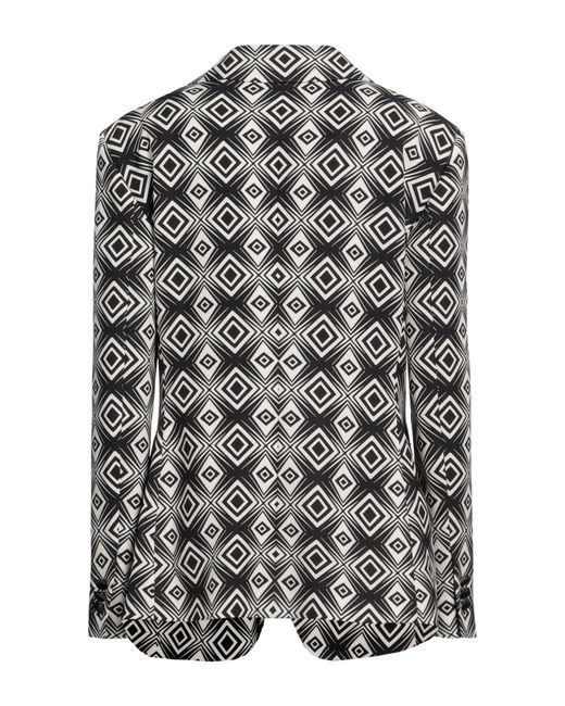 Alberta Ferretti Black Blazer