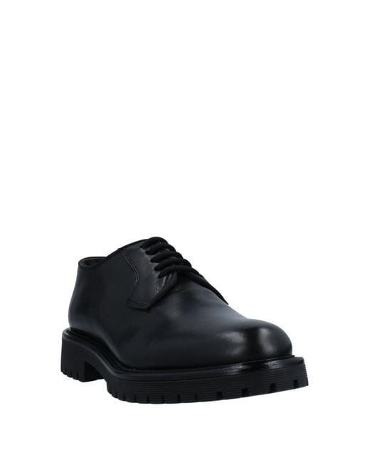 Exton Black Lace-Up Shoes for men