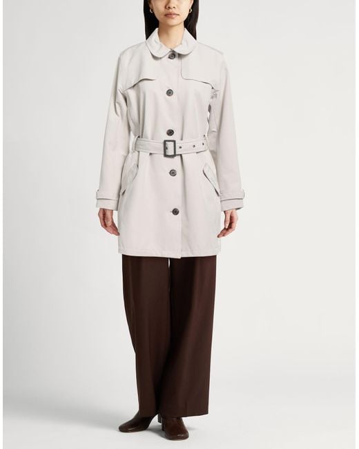 Barbour White Overcoat & Trench Coat