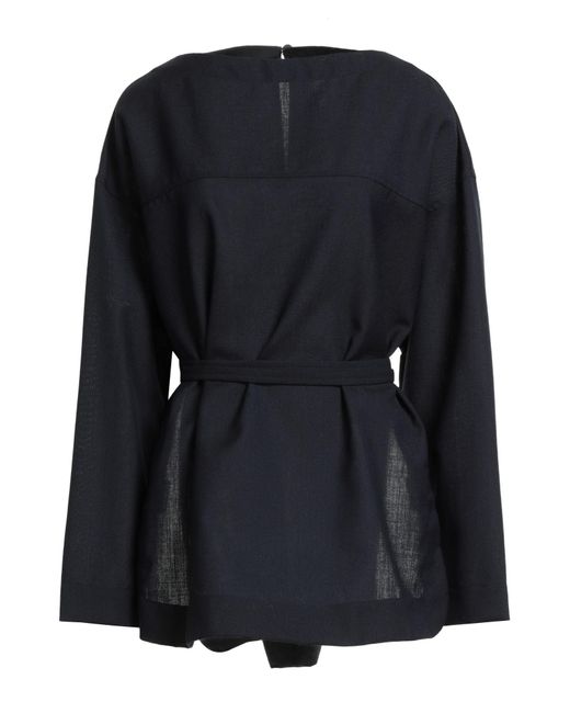 Studio Nicholson Black Midnight Top Wool