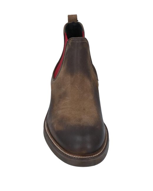 Exton Brown Ankle Boots for men