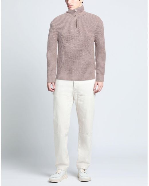 FILIPPO DE LAURENTIIS Rollkragenpullover in Pink für Herren