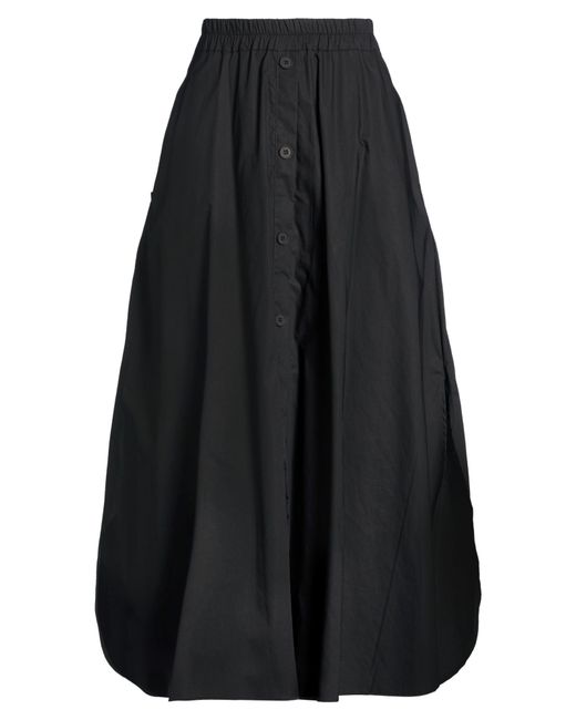 Manila Grace Blue Maxi Skirt Cotton