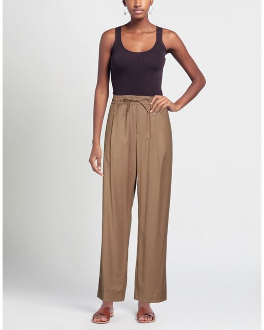 Briglia 1949 Brown Pants Virgin Wool, Elastane