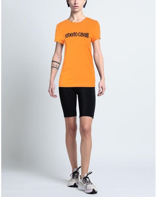 Roberto Cavalli Orange T-shirt