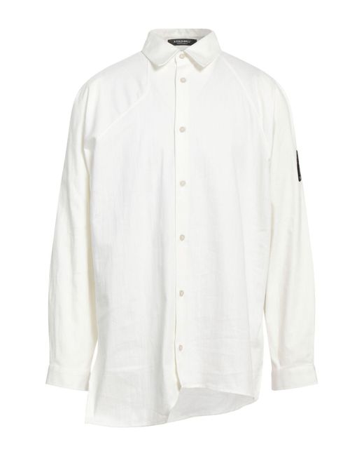 A_COLD_WALL* White Denim Shirt for men