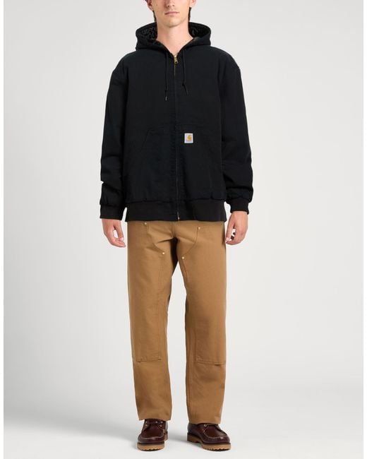 Carhartt Black Jacket Organic Cotton for men