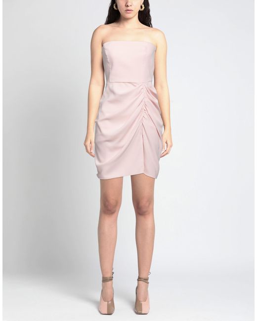 Amanda Uprichard Pink Mini Dress