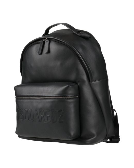 DSquared² Black Rucksack for men