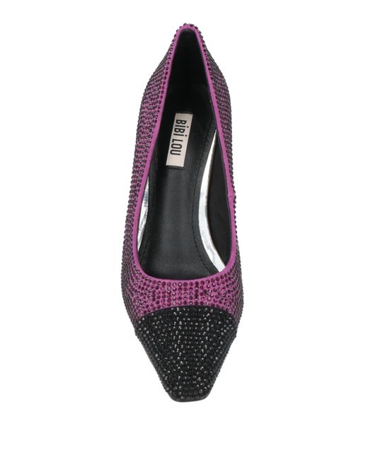 Bibi Lou Purple Pumps