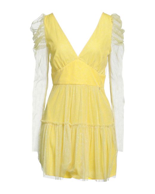 Liu Jo Yellow Mini Dress