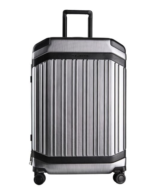 Piquadro Black Wheeled Luggage