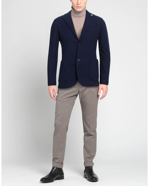 Manuel Ritz Blue Blazer for men
