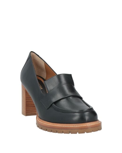 Testoni Black Mokassin