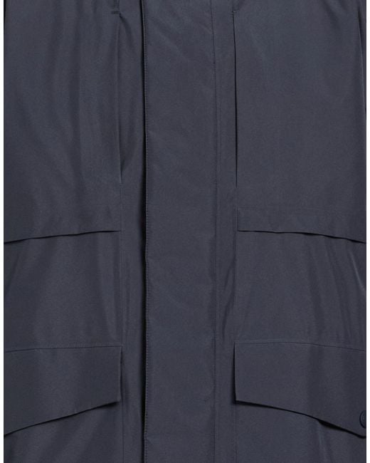Herno Blue Laminar Jacket Polyester for men