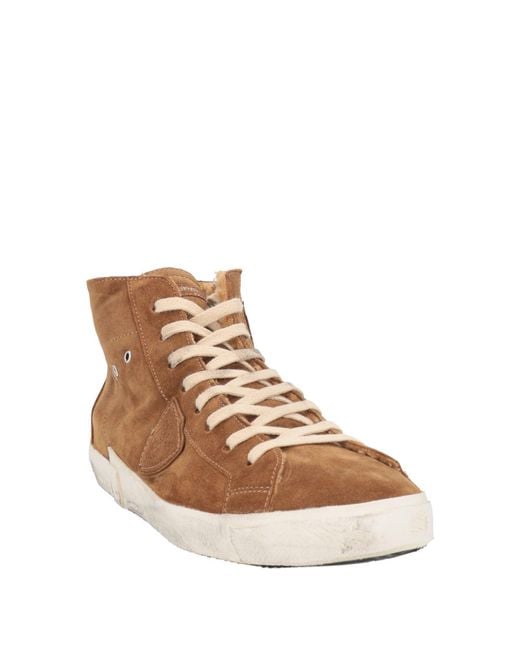 Philippe Model Brown Trainers for men