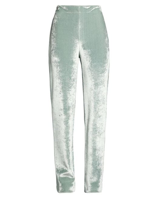 Jil Sander Green Pants Viscose, Virgin Wool, Polyamide, Elastane