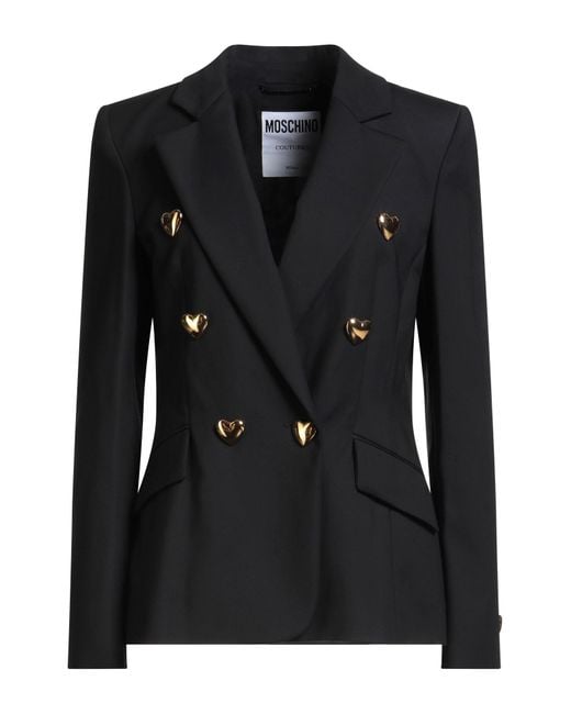 Moschino Black Blazers