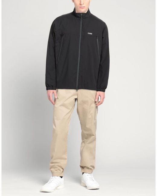 Colmar Black Jacket Polyamide, Elastane for men