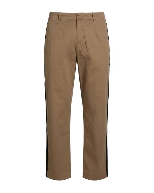 Rag & Bone Natural Khaki Pants Cotton, Elastane for men