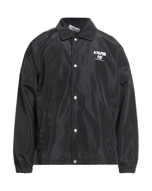 A PAPER KID Black Jacket for men