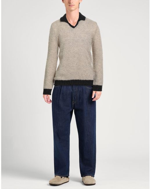 Barena White Sweater Virgin Wool for men