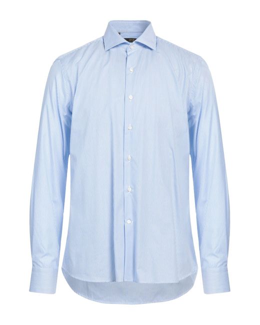 Class Roberto Cavalli Blue Shirt for men