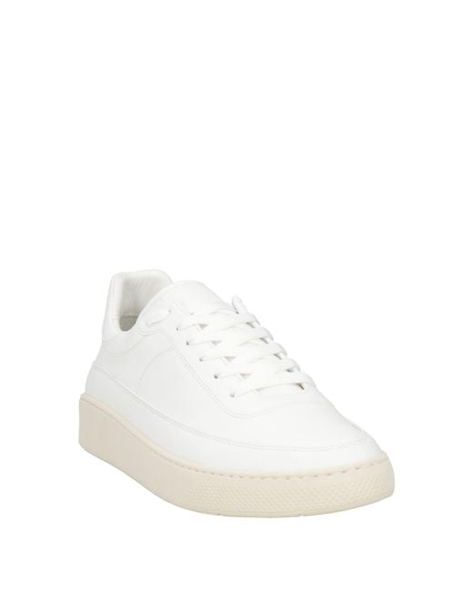 THEORY PROJECT White Sneakers Calfskin for men