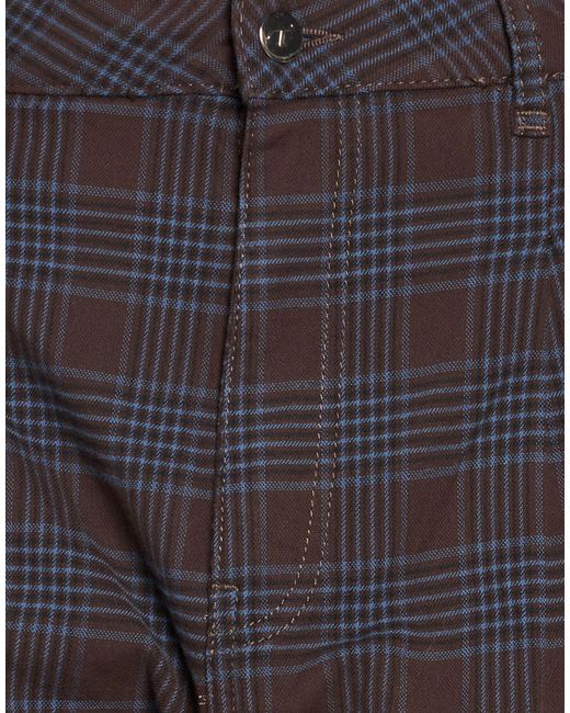 Tramarossa Blue Pants Cotton, Elastane