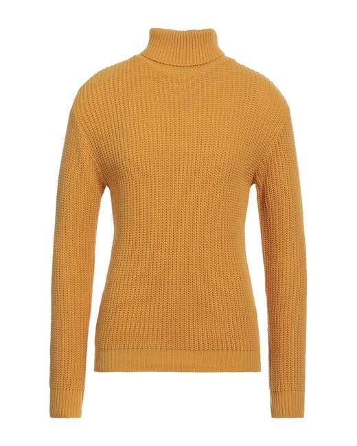Tsd12 Yellow Turtleneck for men