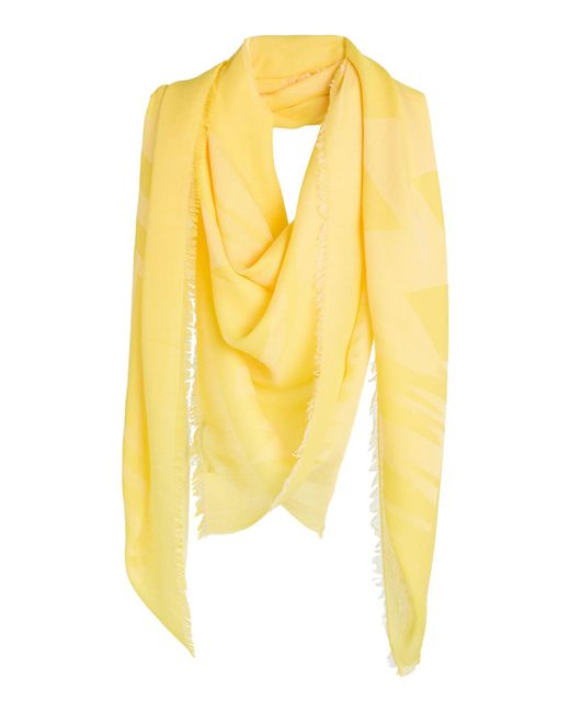 Missoni Yellow Scarf Viscose, Modal