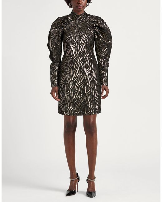 ROTATE BIRGER CHRISTENSEN Black Mini Dress