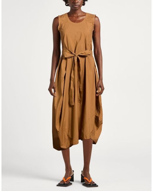 Robe Midi High en coloris Natural