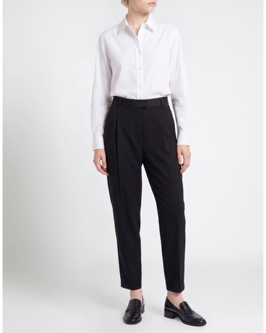 Jucca Black Pants Viscose, Wool