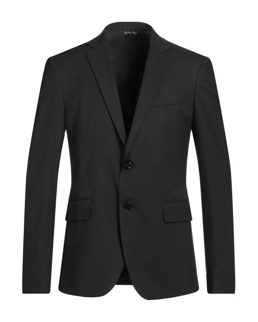 Brian Dales Black Blazer Wool, Polyamide, Elastane for men