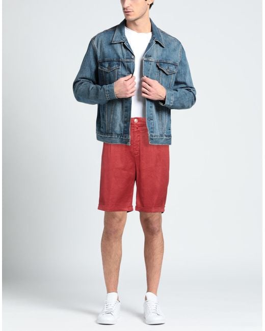 Jacob Cohen Red Shorts & Bermuda Shorts for men